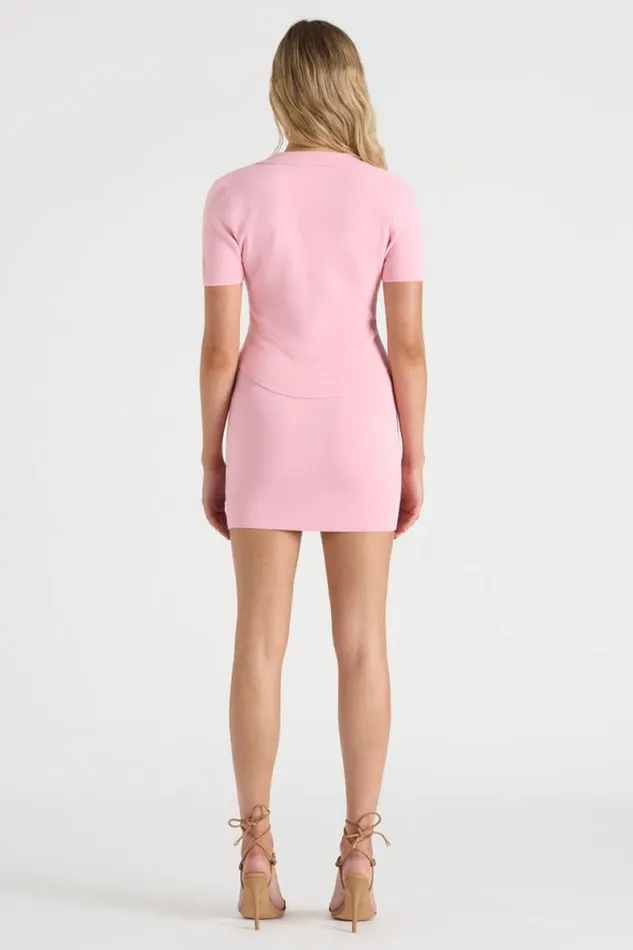 Runaway The Label Skirts Shop THE KNIT MINI SKIRT 8211 PINK Runaway The Label Skirts Shop THE KNIT MINI SKIRT 8211 PINK