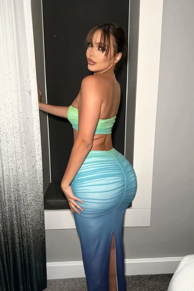 Runaway The Label Summer Sets Shop KENDALL TOP 8211 GREENBLUE Runaway The Label Summer Sets Shop KENDALL TOP 8211 GREENBLUE