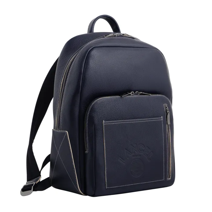 S Backpack Midnight Blue Men Lancel Backpacks