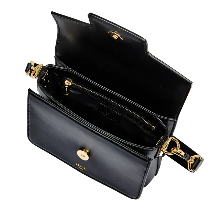 S Flap Bag Black Women Lancel Hand Bags S Flap Bag Black Women Lancel Hand Bags
