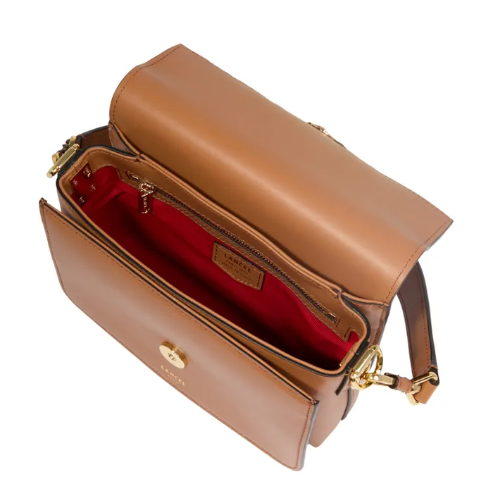 S Flap Bag Camel Women Lancel Shoulder Bags S Flap Bag Camel Women Lancel Shoulder Bags