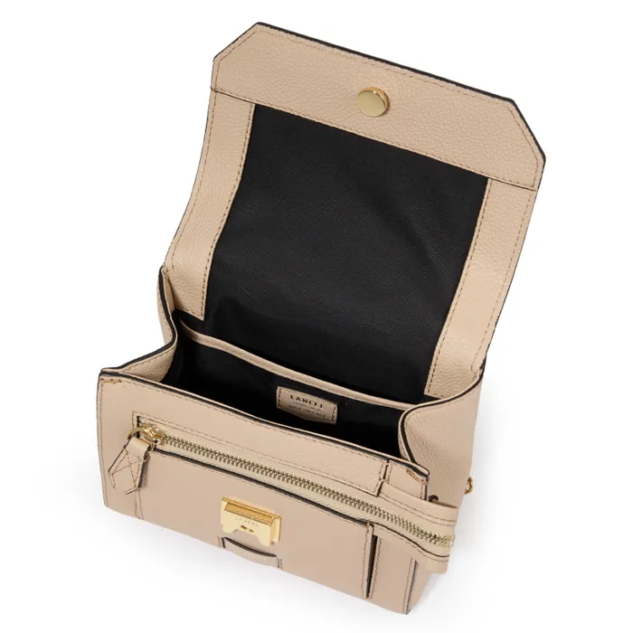 S Flap Bag Capuccinogold Women Lancel Hand Bags S Flap Bag Capuccinogold Women Lancel Hand Bags