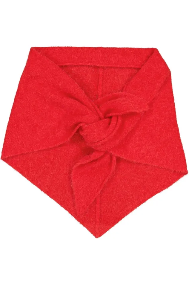 Scarves and Beanies Women Leon and Harper Magic Pln Scarf Red