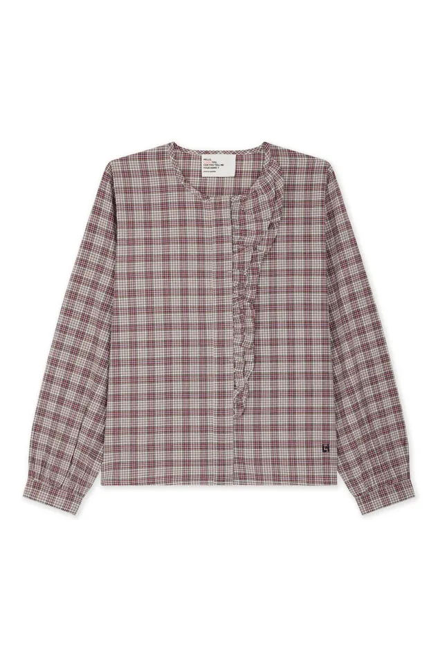 Shirts and Blouses Women Leon and Harper Colina Check Blouse Multico