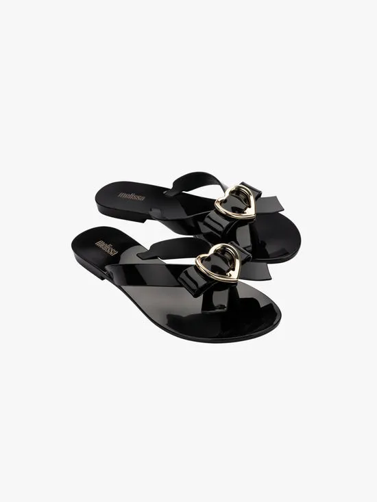Shoes Lisa Says Gah Women Melissa Harmonic Heart Sandal Black Shoes Lisa Says Gah Women Melissa Harmonic Heart Sandal Black