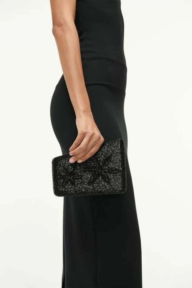 STAUD Clutches and Handhelds CARMELLA BEADED CLUTCH Black Starfish 8211 Women STAUD Clutches and Handhelds CARMELLA BEADED CLUTCH Black Starfish 8211 Women