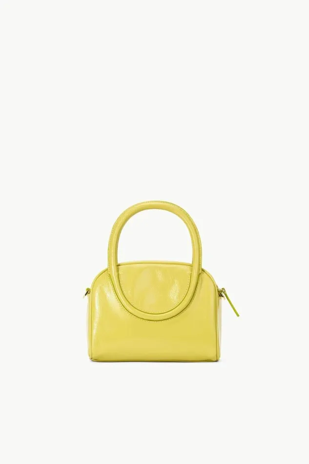 STAUD Clutches and Handhelds MAUDE MINI BOWLER BAG Pear 8211 Women STAUD Clutches and Handhelds MAUDE MINI BOWLER BAG Pear 8211 Women
