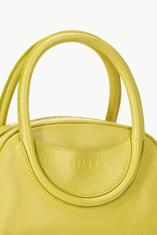 STAUD Clutches and Handhelds MAUDE MINI BOWLER BAG Pear 8211 Women STAUD Clutches and Handhelds MAUDE MINI BOWLER BAG Pear 8211 Women