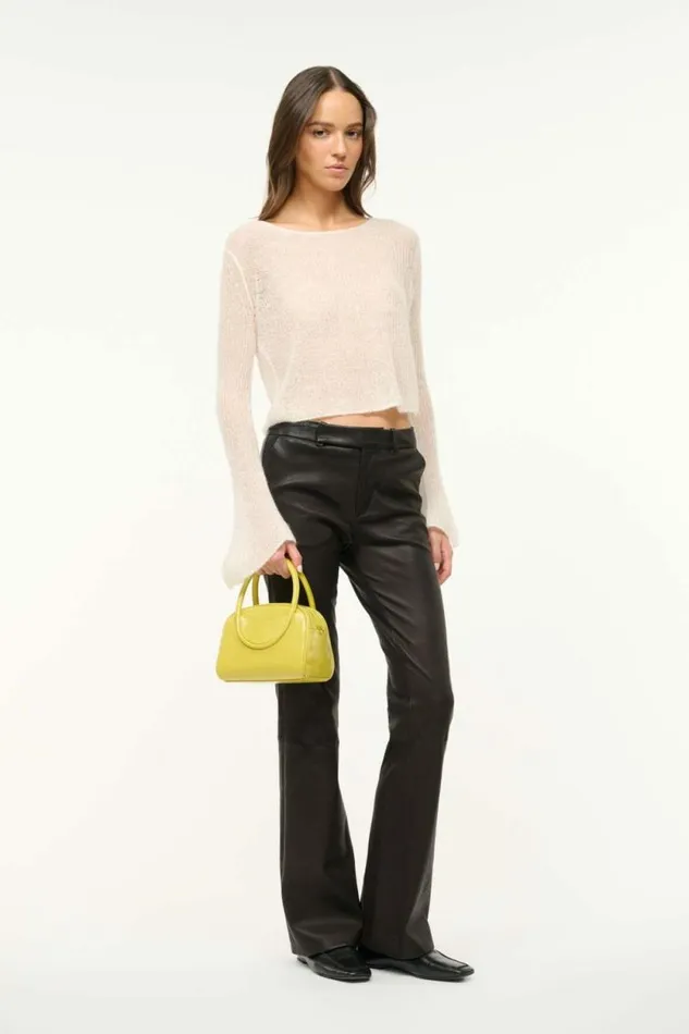 STAUD Clutches and Handhelds MAUDE MINI BOWLER BAG Pear 8211 Women STAUD Clutches and Handhelds MAUDE MINI BOWLER BAG Pear 8211 Women