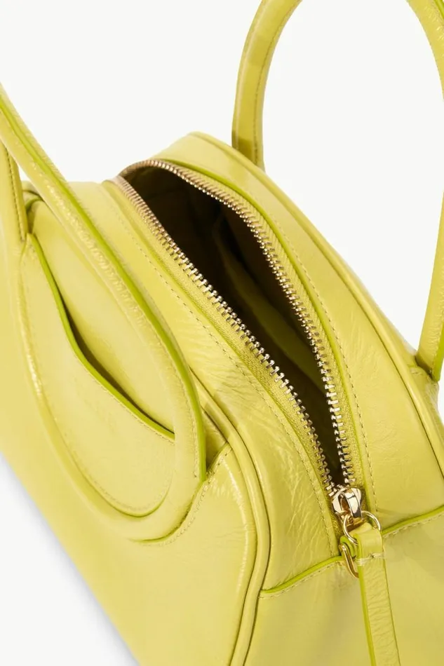 STAUD Clutches and Handhelds MAUDE MINI BOWLER BAG Pear 8211 Women STAUD Clutches and Handhelds MAUDE MINI BOWLER BAG Pear 8211 Women