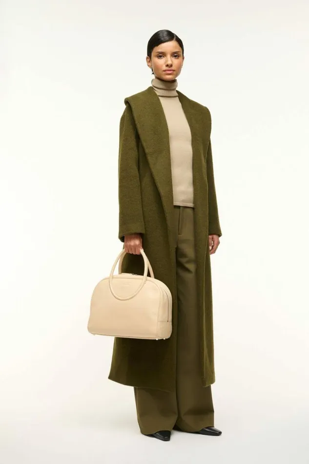 STAUD STAUD and Wrangler MAUDE BOWLER BAG Oat 8211 Women STAUD STAUD and Wrangler MAUDE BOWLER BAG Oat 8211 Women