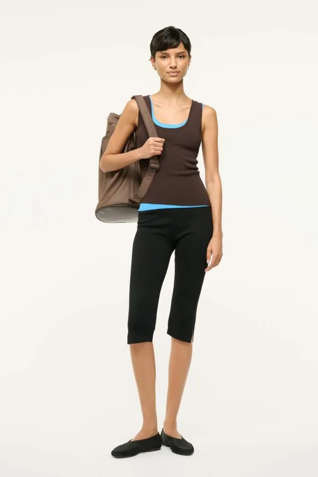 STAUD Tops HERMOSA TANK Earth Aqua 8211 Women STAUD Tops HERMOSA TANK Earth Aqua 8211 Women
