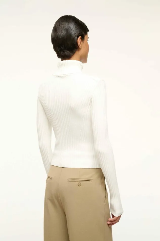 STAUD Tops JACE TOP Ivory 8211 Women STAUD Tops JACE TOP Ivory 8211 Women