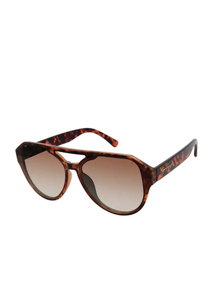 Sunglasses Accessories Jessica Simpson Aviator Sunglasses In Tortoise