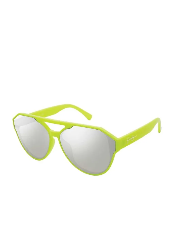 Sunglasses Accessories Jessica Simpson Aviator Sunglasses In Yellow