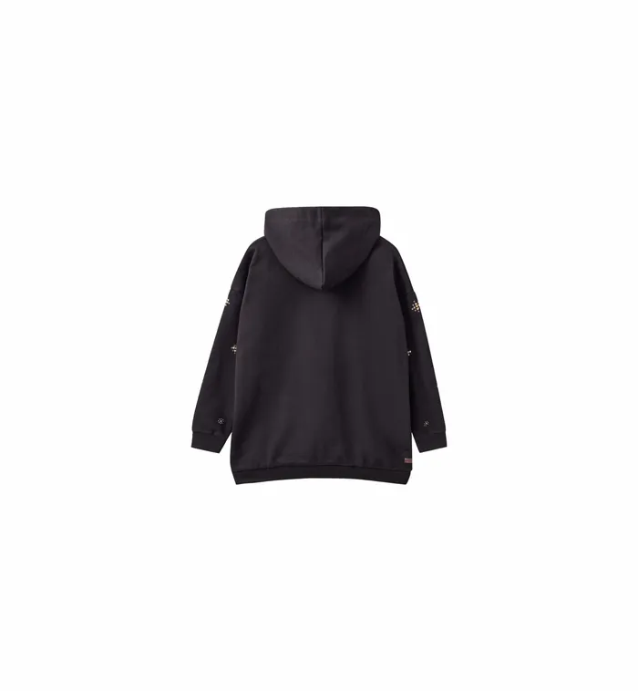 Sweats MOS MOSH Women MMHBliss Burnt Sweatshirt 8211 HEYANNO Black Sweats MOS MOSH Women MMHBliss Burnt Sweatshirt 8211 HEYANNO Black