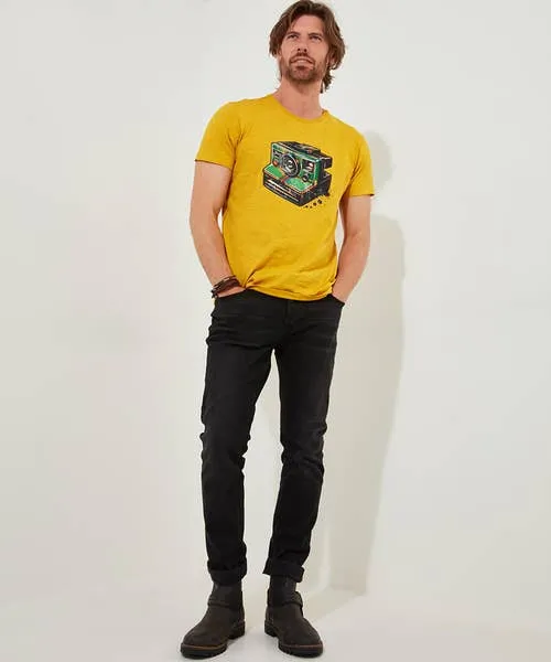 TShirts and Tops Apparel Joebrowns Retro Camera Tee Yellow TShirts and Tops Apparel Joebrowns Retro Camera Tee Yellow