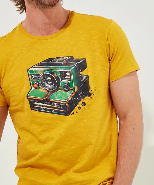 TShirts and Tops Apparel Joebrowns Retro Camera Tee Yellow TShirts and Tops Apparel Joebrowns Retro Camera Tee Yellow
