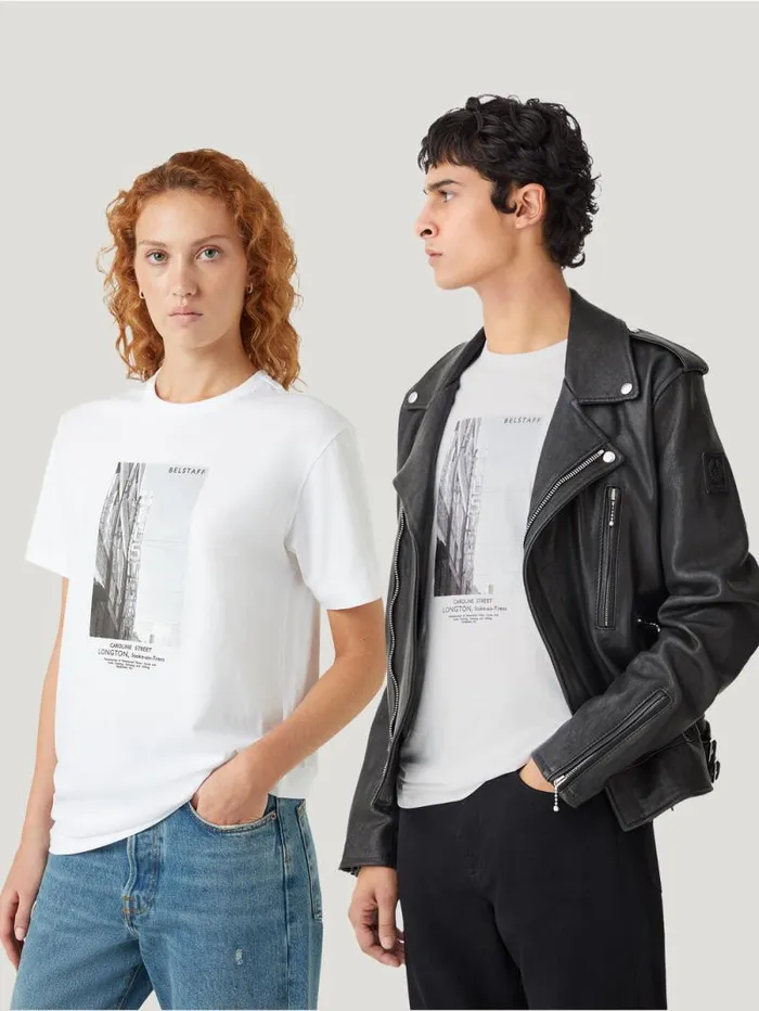 TShirts Men Belstaff Factory TShirt White TShirts Men Belstaff Factory TShirt White