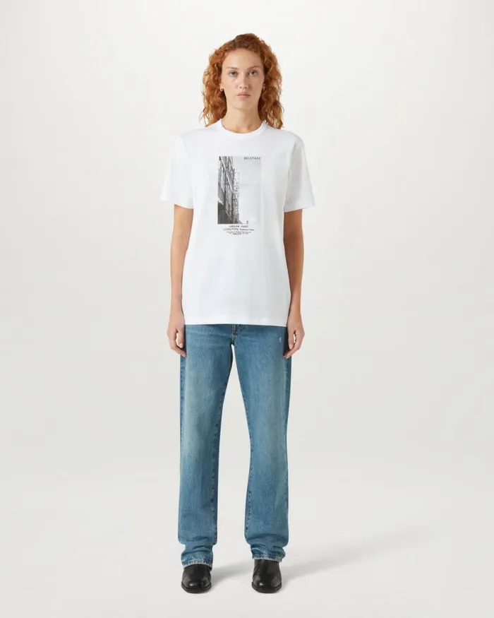 TShirts Men Belstaff Factory TShirt White TShirts Men Belstaff Factory TShirt White