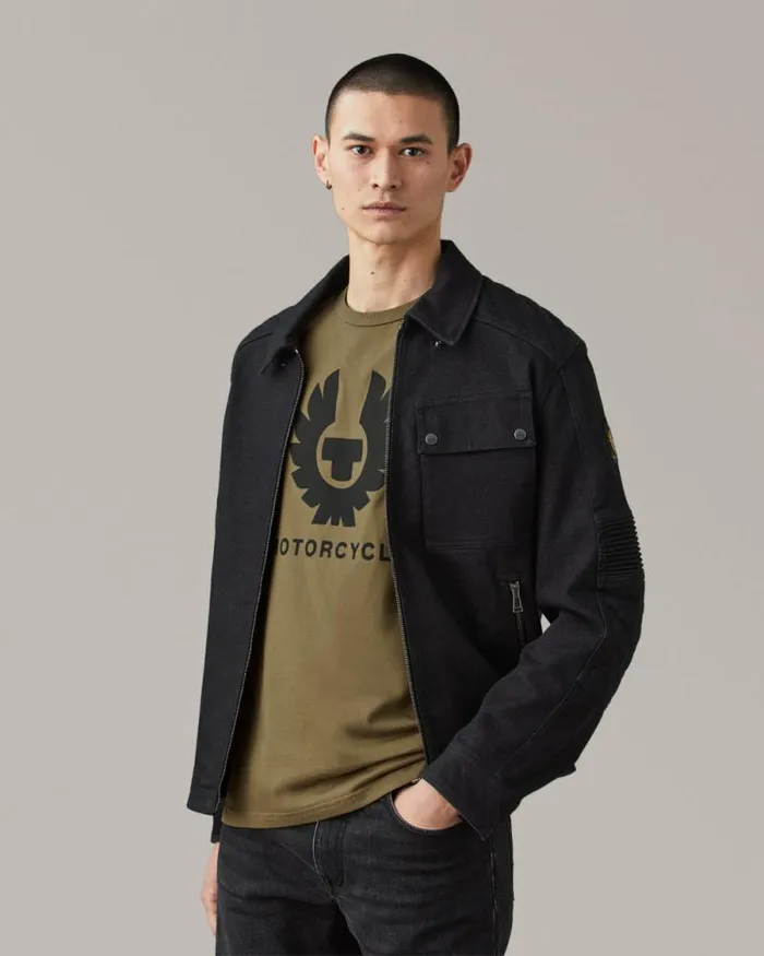 TShirts Men Belstaff Motorcycle Phoenix TShirt Belstaff Olive TShirts Men Belstaff Motorcycle Phoenix TShirt Belstaff Olive