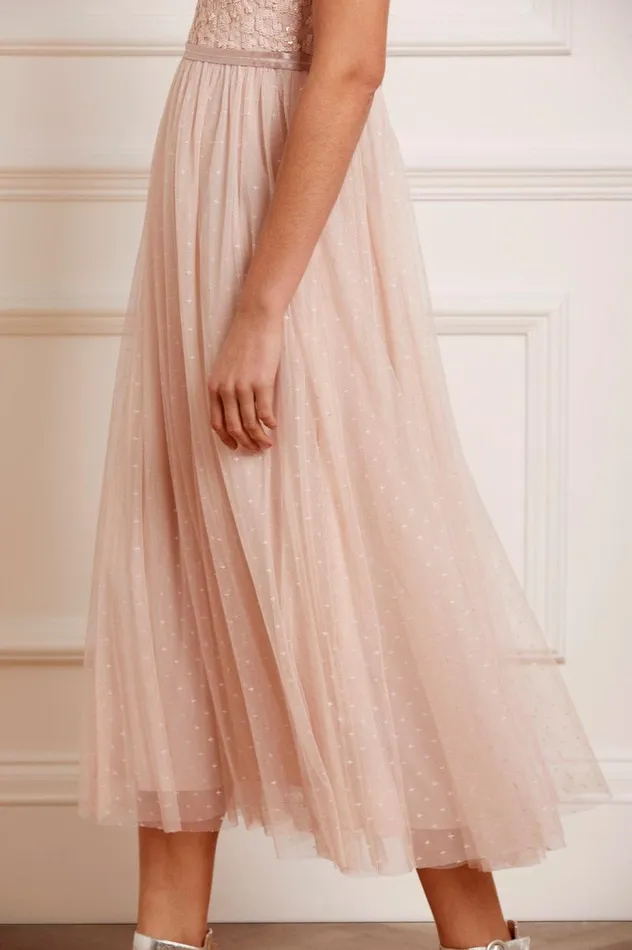 Tempest Bodice Cami Ballerina Dress Pink Women Needle and Thread Dresses