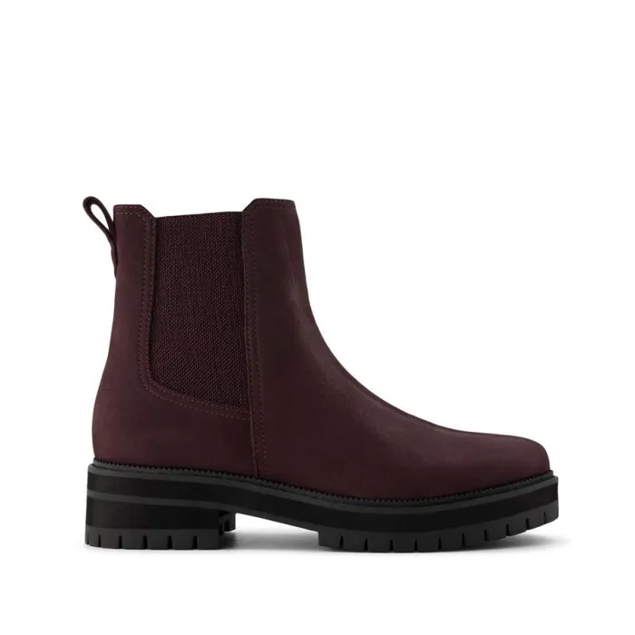 Toms Boots and Booties Bennet Boot Water Resistant Blackberry Nubuck Leather 8211 Women