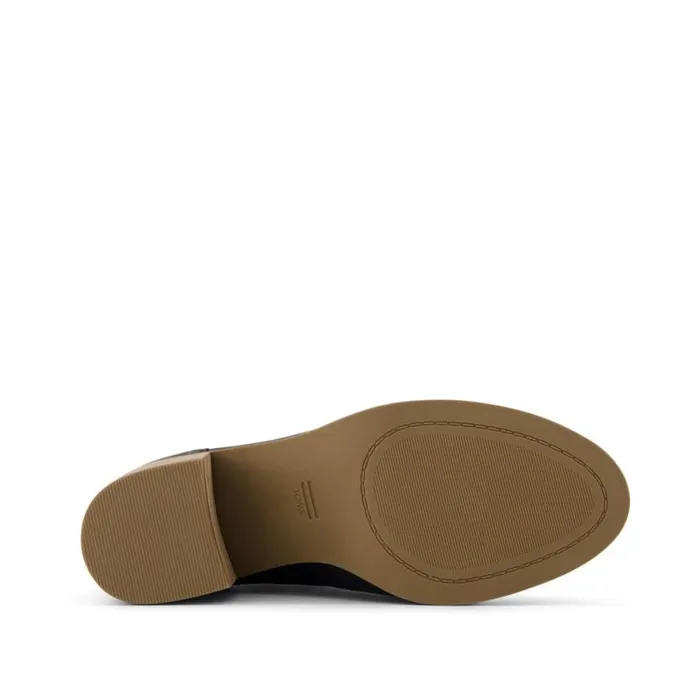 Toms Boots and Booties Evelyn Chelsea Heeled Boot Black Leather 8211 Women Toms Boots and Booties Evelyn Chelsea Heeled Boot Black Leather 8211 Women