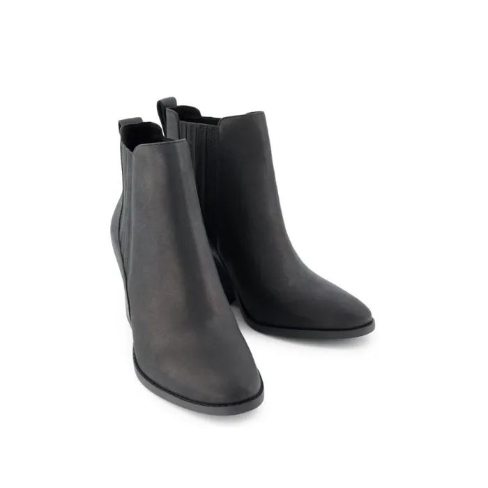 Toms Boots and Booties Noa Ankle Boot All Black Leather 8211 Women Toms Boots and Booties Noa Ankle Boot All Black Leather 8211 Women