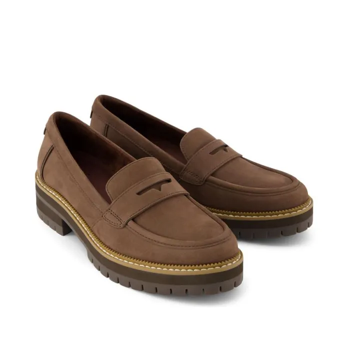 Toms Flats and Loafers Cara Loafer Dark Brown Leather 8211 Women Toms Flats and Loafers Cara Loafer Dark Brown Leather 8211 Women