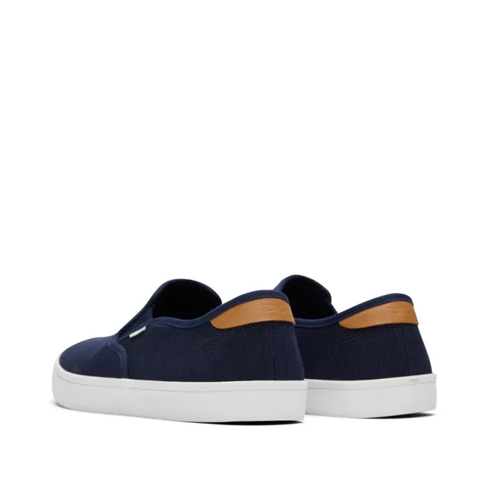 Toms Slip Ons Baja Slip On Sneaker Navy Heriitage Canvas 8211 Men Toms Slip Ons Baja Slip On Sneaker Navy Heriitage Canvas 8211 Men