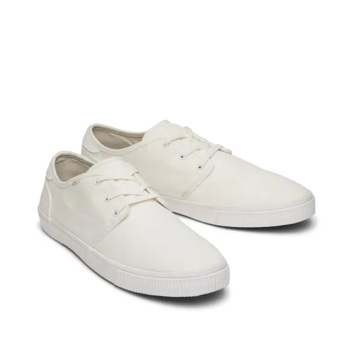 Toms Sneakers Carlo LaceUp Sneaker White Canvas 8211 Men Toms Sneakers Carlo LaceUp Sneaker White Canvas 8211 Men