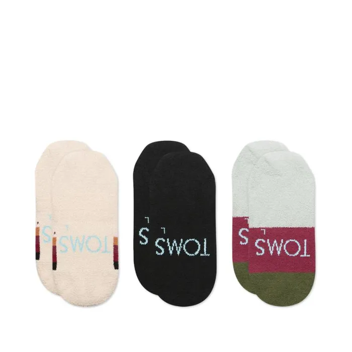 Toms Socks Classic No Show Socks 3 Pack Multi Boho Cozy 8211 Gear Toms Socks Classic No Show Socks 3 Pack Multi Boho Cozy 8211 Gear