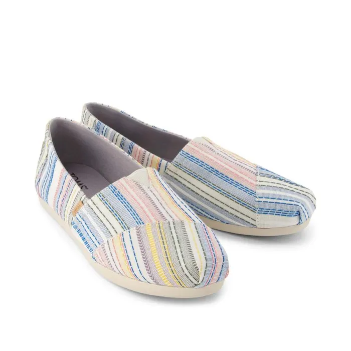 Toms TOMS Classics Alpargata Cloudbound Stripes Grey 8211 Women