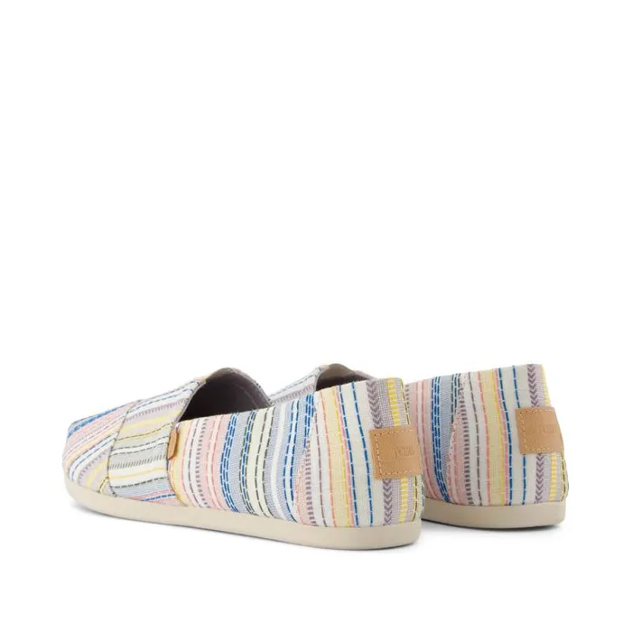 Toms TOMS Classics Alpargata Cloudbound Stripes Grey 8211 Women
