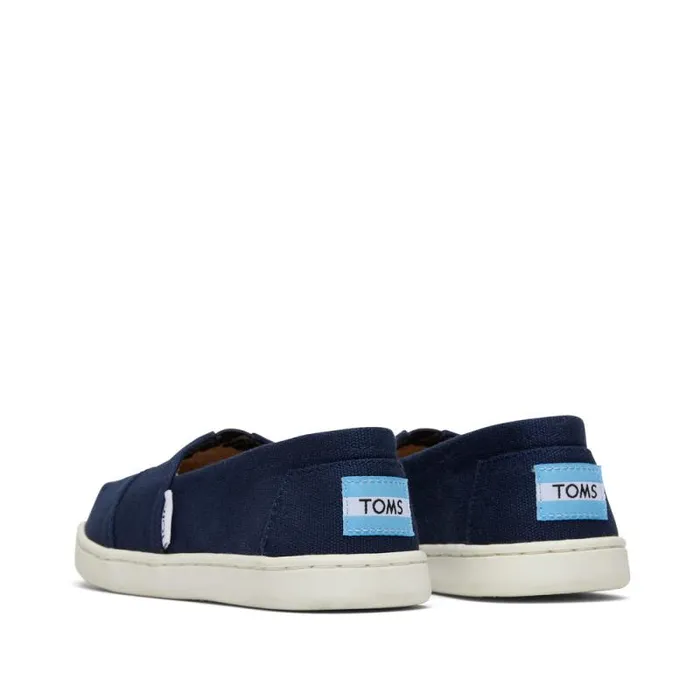 Toms TOMS Classics Alpargata Kids Shoe Navy Canvas 8211 WomenKids