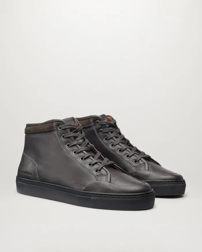 Trainers Men Belstaff Rally High Top Trainers Granite Grey Trainers Men Belstaff Rally High Top Trainers Granite Grey