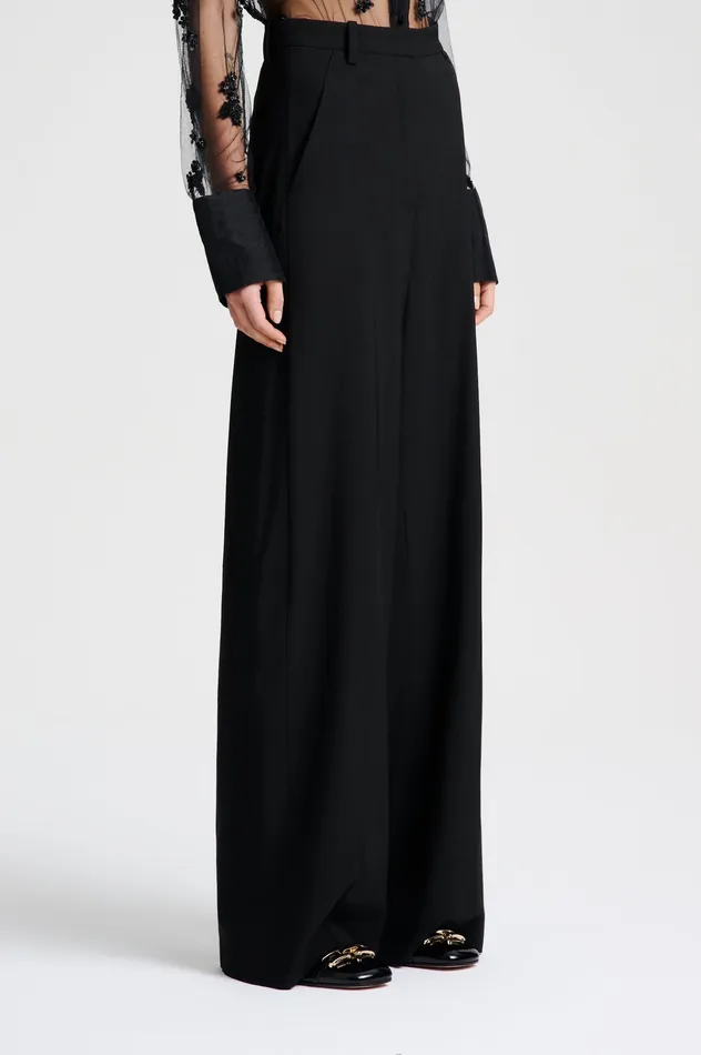 Trousers GOTHAM TAILORED TROUSER BLACK Scanlan Theodore Women Trousers GOTHAM TAILORED TROUSER BLACK Scanlan Theodore Women