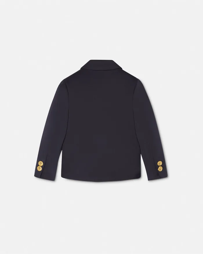 Versace Outerwear and Jackets Kids Milano Stamp Baby Jacket Blue