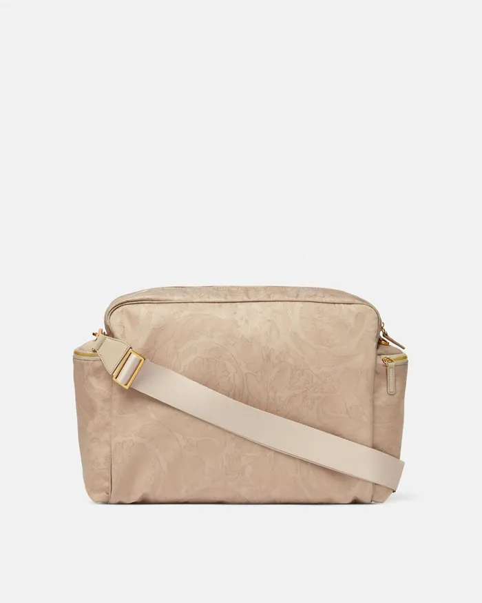 Versace Strollers and Others Kids Barocco Baby Changing Mat Bag Beige