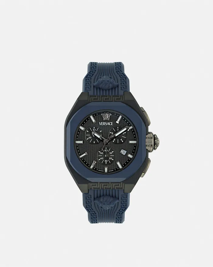 Versace Watches Men VLegend Chrono Watch Blackblue