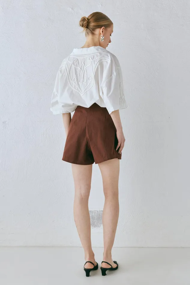 VRG GRL Cecile Shirt White Women Shirts VRG GRL Cecile Shirt White Women Shirts
