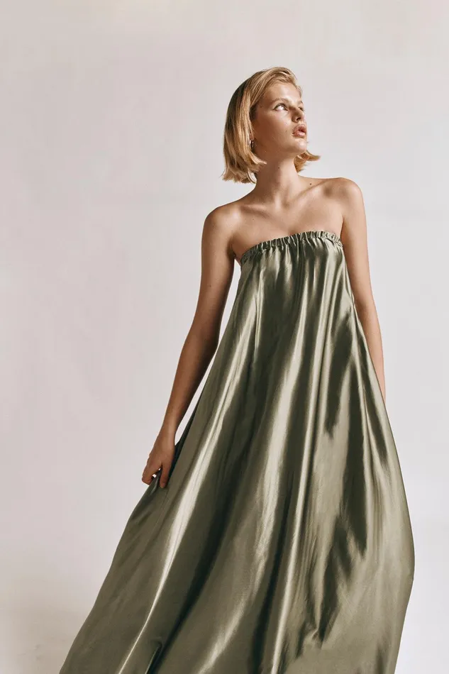 VRG GRL Lenni Maxi Dress Olive Women MidiMaxi Dresses VRG GRL Lenni Maxi Dress Olive Women MidiMaxi Dresses