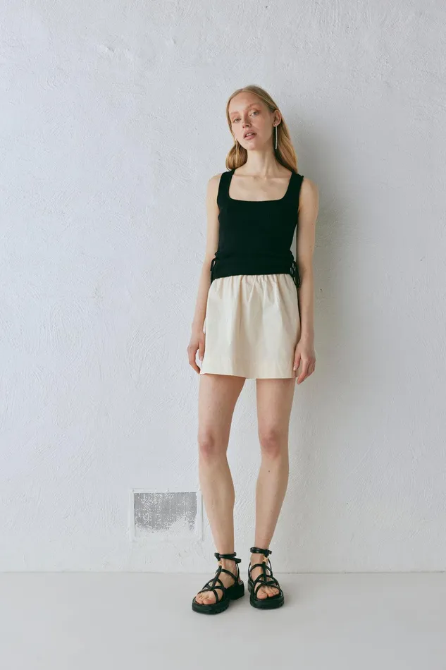 VRG GRL Liv Knit Top Black Women Sleeveless VRG GRL Liv Knit Top Black Women Sleeveless