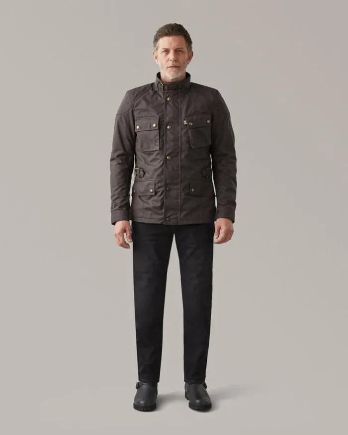 Waxed Jackets Men Belstaff Crosby Motorcycle Jacket Mahogany Waxed Jackets Men Belstaff Crosby Motorcycle Jacket Mahogany