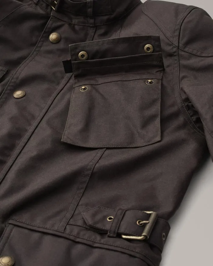 Waxed Jackets Men Belstaff Crosby Motorcycle Jacket Mahogany Waxed Jackets Men Belstaff Crosby Motorcycle Jacket Mahogany