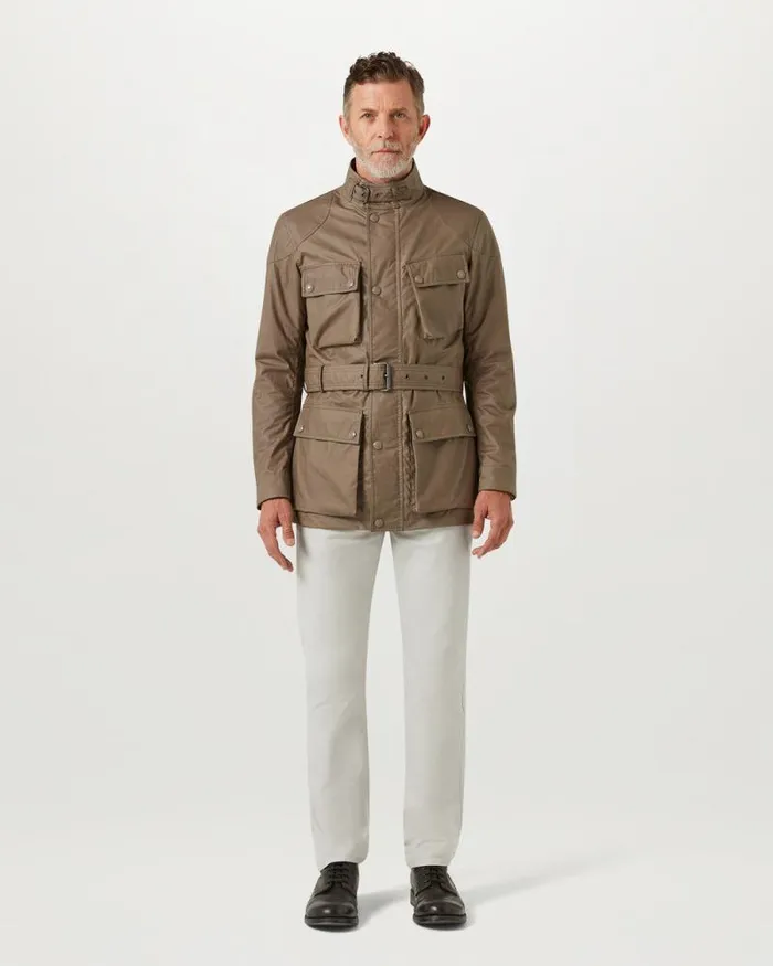 Waxed Jackets Men Belstaff Trialmaster Jacket Dark Pumice