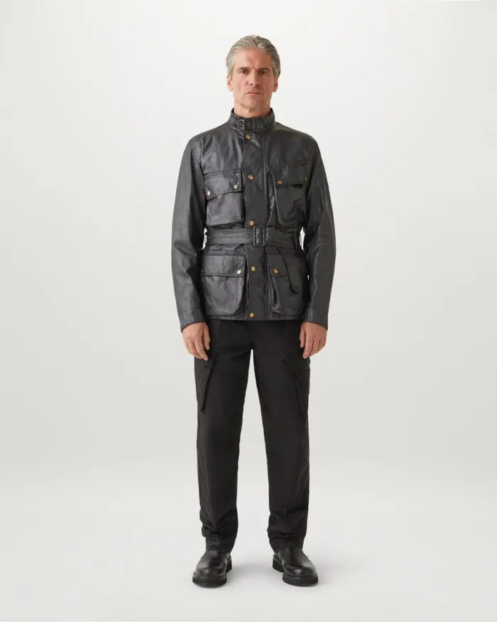 Waxed Jackets Men Belstaff Trialmaster Tribute Black Waxed Jackets Men Belstaff Trialmaster Tribute Black