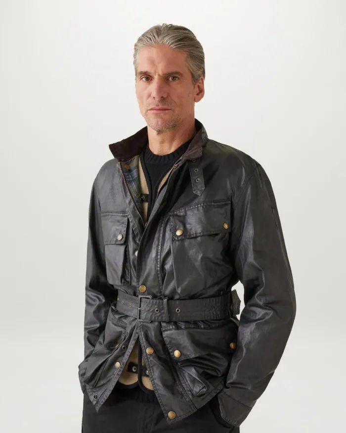 Waxed Jackets Men Belstaff Trialmaster Tribute Black Waxed Jackets Men Belstaff Trialmaster Tribute Black