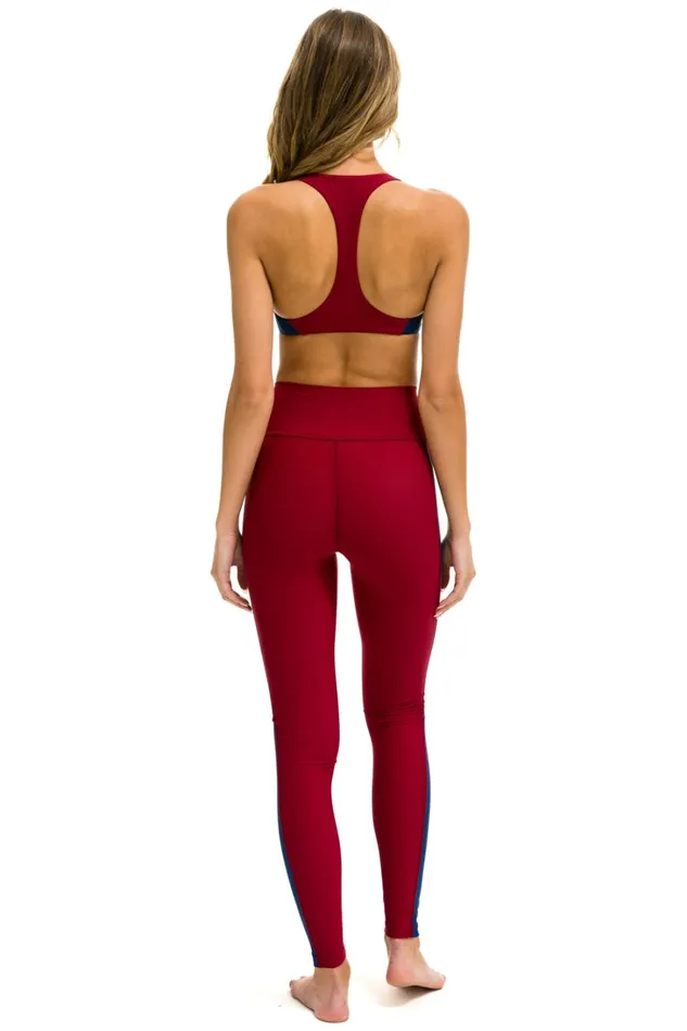 Women Activewear Aviator Nation FULL LENGTH HIRISE SPEED LEGGINGS 8211 BLAZER